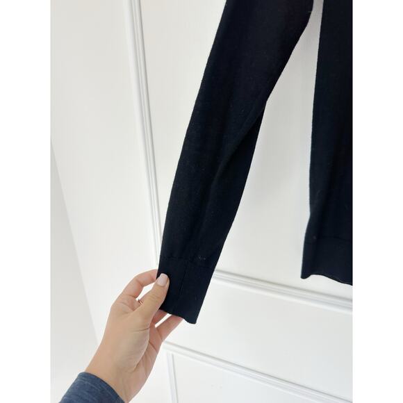 Quince Black Cotton and Cashmere Sweater size XS - Picture 5 of 9